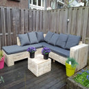 Steigerhout Hoekbank Utrecht