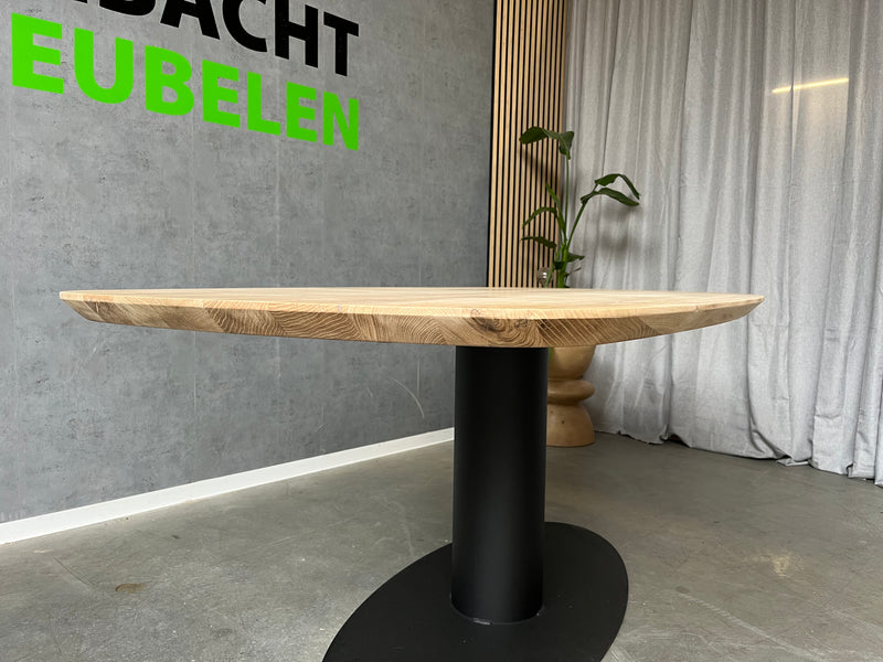 Deens Ovale Eiken Tafel Bistro Poot