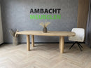 Deens Ovale Eiken tafel Joep