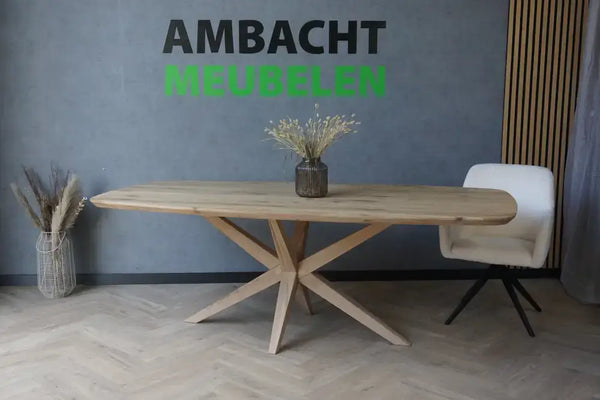 Deens Ovale Eiken tafel Koge
