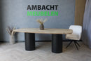 Deens Ovale Eiken tafel Losse Kegels