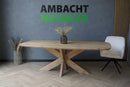 Deens Ovale Eiken tafel Matrix Eiken 12x5