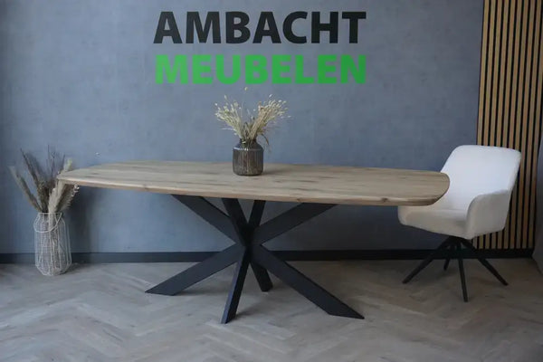 Deens Ovale Eiken Tafel Odense
