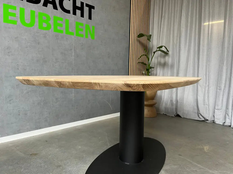 Deens Ovale Eiken Tafel X poten 10x10