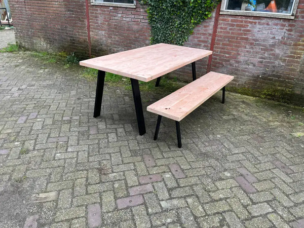 Douglas Tuinset - Vlinder Model met bankjes