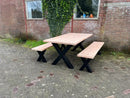 Douglas Tuinset - X Model met bankjes