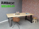 Eiken Boomstamtafel A-model