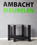 Eiken Boomstamtafel H-model