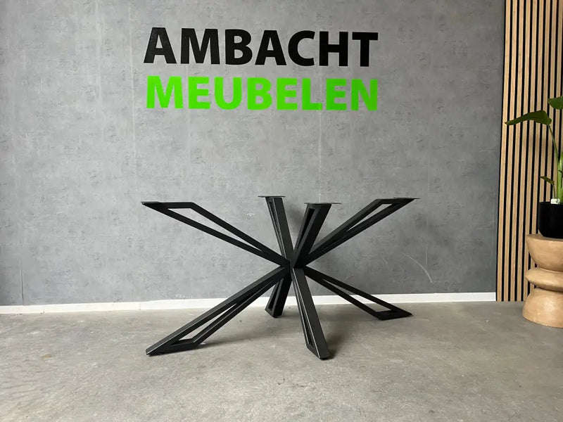 Eiken Boomstamtafel Matrix Dubbele Koker