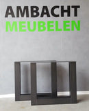 Eiken Boomstamtafel U-model