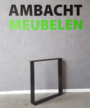 Eiken Boomstamtafel U-model plat