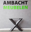 Eiken Boomstamtafel X-Diamant