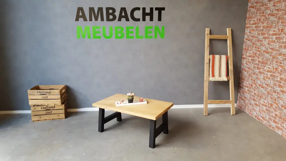 Eiken Salontafel A-model