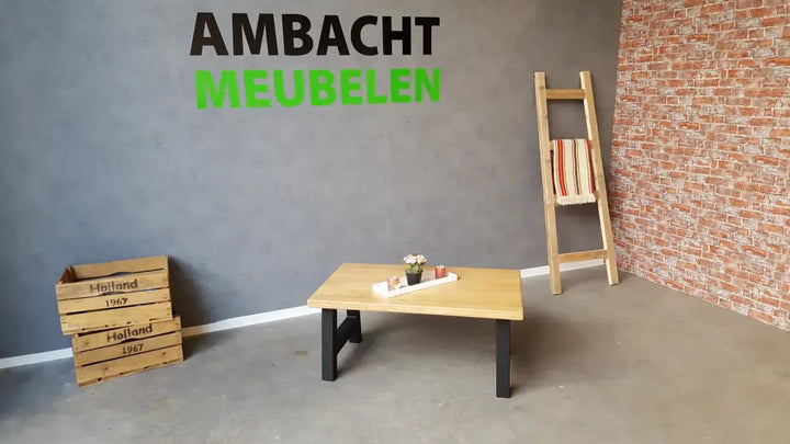 Eiken Salontafel A-model