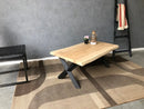 Eiken Salontafel X-Diamant
