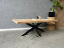 Eiken Visgraat Salontafel Matrix Dun model