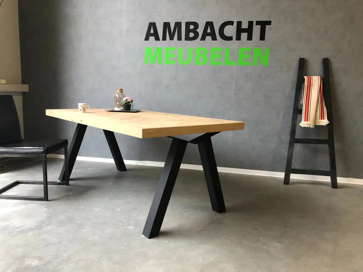 Eiken Visgraat Tafel Amersfoort