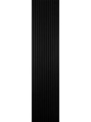 Eiken Wandpaneel Matzwart