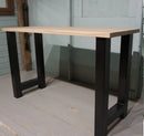 Eikenhouten Bartafel H-model