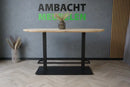 Eikenhouten Bartafel Plat Ovaal Maastricht