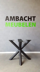 Middenpoot Rond Buis 6 x 6 cm