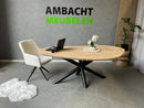 Organische Eiken Tafel Matrix Ronde Buis