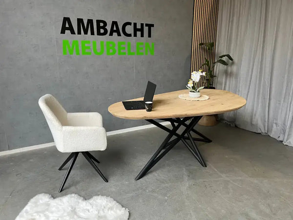 Organische Eiken Tafel Matrix Ster