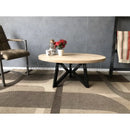 Ovale eiken salontafel Den haag