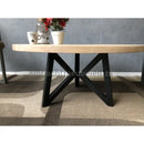 Ovale eiken salontafel Den haag