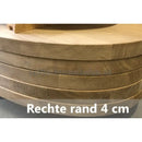 Ovale eiken salontafel Groningen