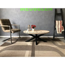 Ovale eiken salontafel Utrecht