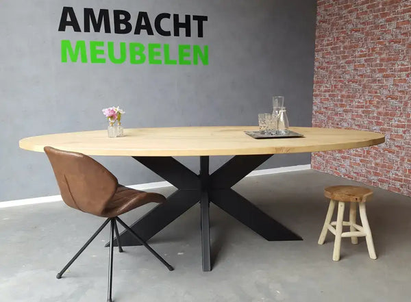 Ovale Eiken Tafel Amsterdam