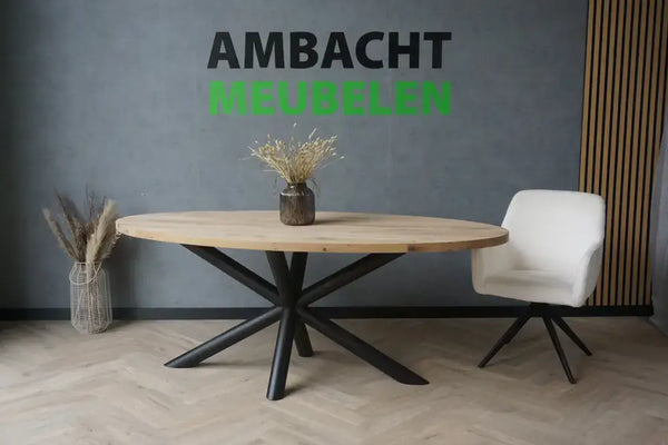 Ovale Eiken Tafel Breda