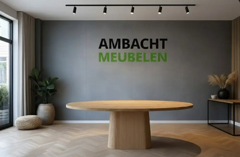 Ovale Eiken Tafel Ovale Eiken Trechter