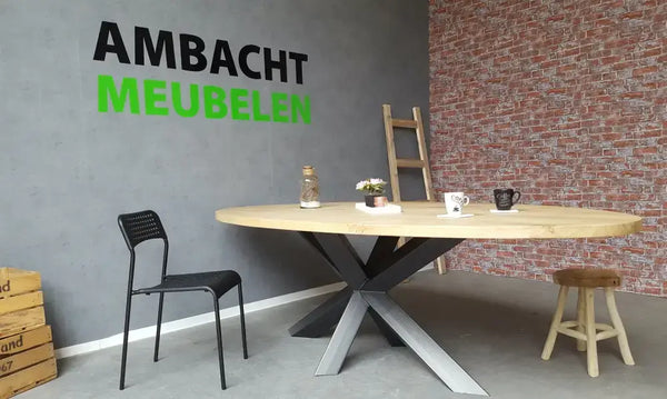 Ovale Eiken Tafel Utrecht