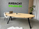 Ovale Eiken Tafel X-Inside Hoge Knik