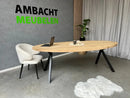 Ovale Eiken Tafel X-Inside Hoge Knik