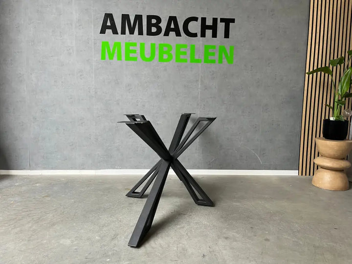 Ovale Eiken Visgraat Tafel Matrix Dubbele Koker