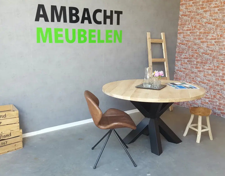Rond Eiken Tafel Almere