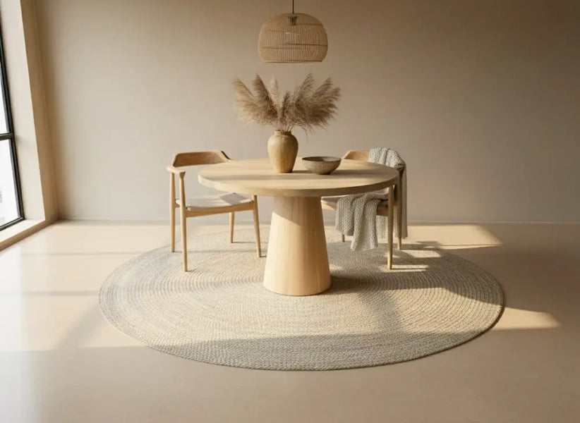 Rond Eiken Tafel Hoorn