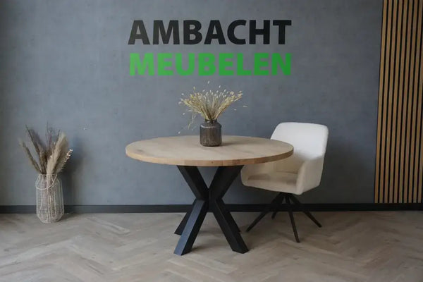 Rond Eiken Tafel Utrecht