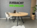 Rond Eiken Visgraattafel Heerenveen