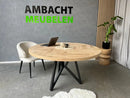 Rond Eiken Visgraattafel Maastricht