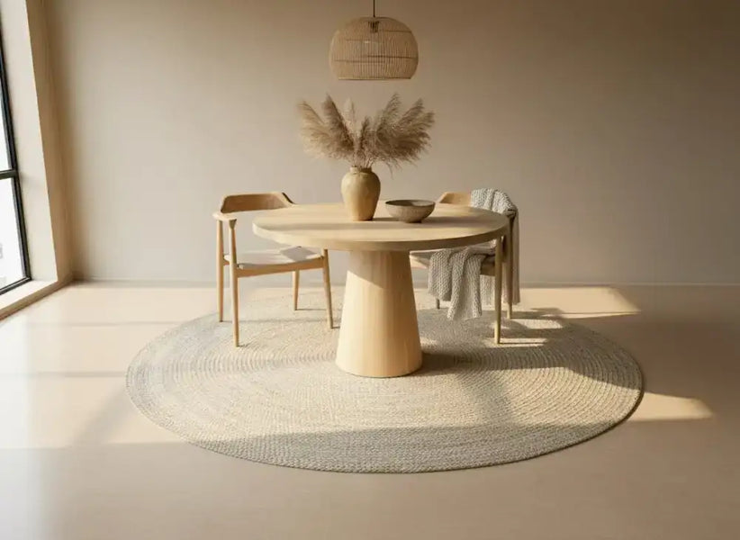 Rond Eiken Tafel Hoorn