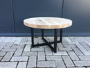 Ronde Eiken Salontafel Amsterdam