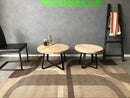 Ronde Eiken Salontafel Gouda