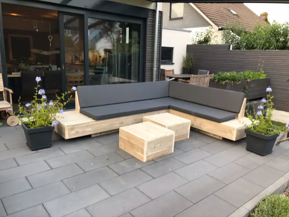 Steigerhout Hoekbank Maastricht