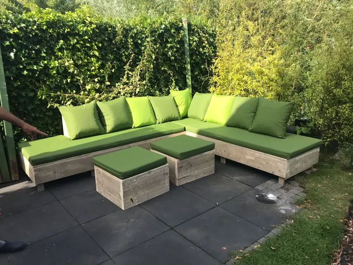 Steigerhout Hoekbank Maastricht