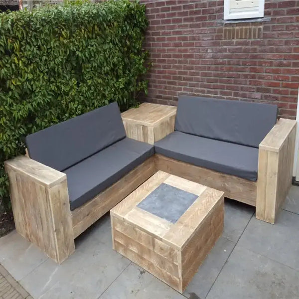 Steigerhout Hoekbank Sneek