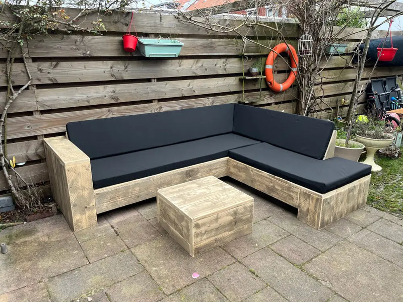 Steigerhout Hoekbank Utrecht